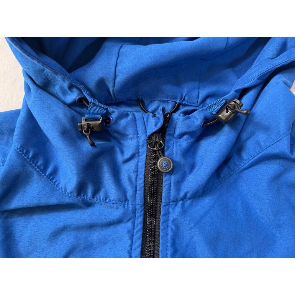 Chick-fil-a Uniform Hooded Full Zip Jacket Blue Medium - Picture 3 of 6